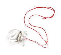 ibasenice Mini Kalimba Acrilico per Principianti e Strumento Musicale Portatile con Suono e Design Elegante per Apprendere La