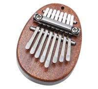 ibasenice Mini Kalimba - Pianoforte A Pollice Portatile Per Bambini E Adulti - Pianoforte A Mano A 8 Tasti - Perfetto Per Il Palco E I Viaggi