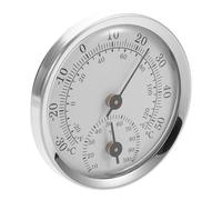 ibasenice Mini Termoigrometro in Plastica Lente Resistente, Igrometro Digitale Portatile per Monitoraggio Preciso di Temperatura e Umidità in Casa, Ufficio e Veicoli