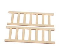 ibasenice Miniatura in Legno per 2 Pezzi Decorazione Micro Paesaggio Accessori per Case delle Educativo per Sviluppo