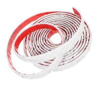 ibasenice Modanatura 5 Metri Autoadesiva in Pvc Multipurpose Flessibile Bianco per Bordi Parete e Piastrelle per Decorazioni Interne e Rifiniture Fai-da-te