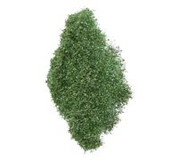 ibasenice Modello di Fascio di Vegetazione Artificiale Bianca in Plastica e Nylon per Scenario di Modellismo Ferroviario, Resistente allo Sbiadimento di Facile Manutenzione,