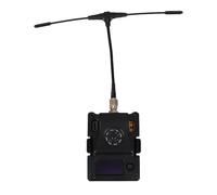 ibasenice Modulo radio TX per elicotteri RC con antenna: ricevitore con convertitore di frequenza a banda larga integrato per amplificazione della radio RC all'aperto