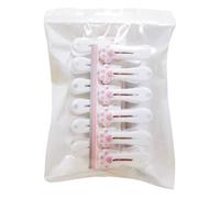ibasenice Mollette in Pp e Tpe 12 Pezzi per Bucato a Forma di Zampa di Gatto Clip Antivento Leggere e Resistenti, per Stendere i Panni per Calzini in Casa