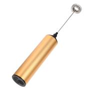ibasenice Montalatte Elettrico Portatile USB 800mah, Miscelatore per Caffè e Schiumatore Manuale in Abs e Acciaio Inox per Cucina e Preparazione Bevande
