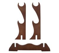 ibasenice Multi-layer Wood Flute Stand Elegante Espositore Per Flute e Legno Organizzatore Da Scrivania Per Strumenti e Presentazione