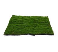 ibasenice Muschio Decorativo Finto, Fake Moss Mat in Plastico, Verde, Morbido e Realistico, per Esterni e Decorazioni la Casa,