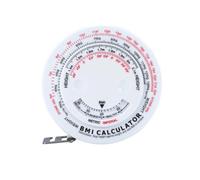 ibasenice Nastro Bianco Retrattile di Misurazione Grasso Corporeo in Plastica Alta Precisione e Design Elegante per Misurazioni Facili e Accurate del Corpo