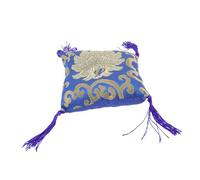 ibasenice Nepal Style Buddha Singing Bowl Pad Con Ricamo Artistico Cuscino Protettivo Antiscivolo e Leggero Per Meditazione Accessorio Buddista in Manuale Con Colore Casuale