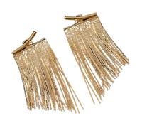 ibasenice Orecchini Donna con Nappe Metalliche Dorate Pendenti Eleganti Design Geometrico Minimalista Accessorio Moda Versatile per Feste Regali e Look Quotidiano