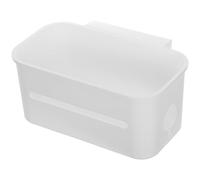 ibasenice Organizer da Letto Sospeso per Pannolini Ragazzo Ragazza, Cesto Portaoggetti da Appendere alla Culla Crema, Borsa Porta Pannolini Compatta per Cameretta e Comodino, Accessori