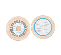ibasenice Organizzatore Legno Per Denti Da Latte e Del Ragazzo Ragazza Scatola Portaoggetti Personalizzata Per Memorie Infantili Per Natale e Compleanni