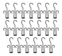 ibasenice Organizzatore per Scarpe 20 Pezzi Ganci Appendere in Materiale Plastico Robusto, Design Leggero per Tutte le Dimensioni, Adatto per Asciugatura e Uso Domestico