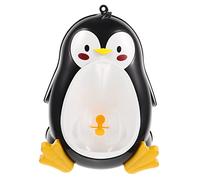 ibasenice Orinatoio Pinguino da Parete per Bambini 1-6 Anni, Orinatoio per Addestramento al Vasino in Piedi Ruota Idraulica, Design Compatto Facile da Pulire per Casa e Asilo