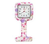 ibasenice Orologio Da Tasca Silicone Per Orologio Decorativo Con Design Creativo e Movimento Al Di Alta Precisione Facile Da Leggere Per Occasioni Speciali e Regali