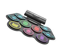 ibasenice Pad Batteria Portatile Kit Di Esercizi Midi Con Spessa Resistente Connessione Usb Midi Per Software e Giochi Ricarica Usb Bank Batteria Ricaricabile Fino Ore Di Utilizzo Cuffie o a