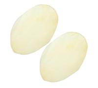 ibasenice Pelli per Tamburi in Pelle di Capra 2 Pezzi Coperture per Tamburi Bongo 350mm Superficie Delicata Struttura Naturale Leggere e Resistenti per Percussioni