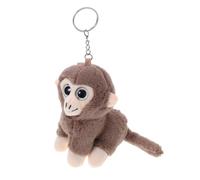 ibasenice Peluche Scimmia Portachiavi Simpatico Animale Peluche Forma Scimmia Ciondolo Per Borsa Decorazione Ciondolo Forma Animale