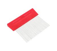 ibasenice Pettine Artistico in Acciaio Inossidabile per Pittura a Olio Design Ergonomico e Bordi Decorativi per Pareti e Superfici in Esperienze di Pittura Domestica