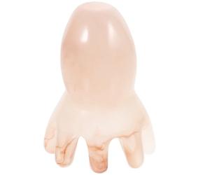 ibasenice Pettine per Massaggio del Capelluto in Resina Resistente e Delicata sulla Pelle Denti Larghi Design Portatile la Quotidiana dei Chioma