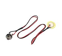 ibasenice Pickup Facile Acustica Piezo per Singolo Ukulele Chitarra Gmb604 Metallo Design da Installare and per Strumenti Acustici