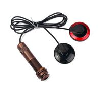 ibasenice Pickup Piezo Elettrico Con Trasduttore e Jack Endpin Da Trasduttori Chitarra Ukulele e Altri Strumenti Corda Facile Installazione