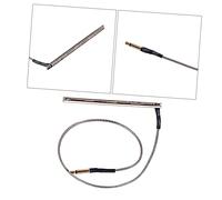 ibasenice Pickup Piezo per Chitarra a 4 Corde con Trasduttore ad Alta Sensibilità, Facile da Usare, Materiale Piezo e Filo, Colore Oro, per Appassionati di Musica