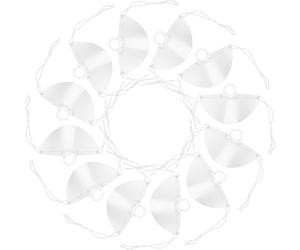 ibasenice Plastica PVC Mascherina Trasparente 10 Pezzi per Viso | Design Limpido, Comunicazione Chiara, Adatta a Volti e Mento, per Cassieri e Addetti Cucina, Confezione Pratica