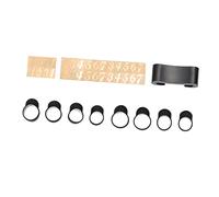 ibasenice Plettro per Dita per Tamburo Steel Manicotti per Dita per Suonare Percussione Copri per Steel Tongue Drum Accessori per Strumenti Percussione