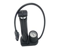 ibasenice Pompa Portatile per Bici Mini in Metallo con Manometro Alta Pressione Leggera e Durevole Adatta per Pneumatici e Uso Multiuso