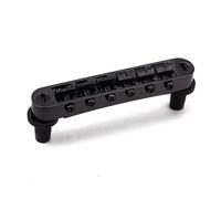 ibasenice Ponte Sella Roller Per Chitarra Elettrica Nero Accessorio Duraturo e Sostitutivo Per Costruttori Personalizzati e Musicisti