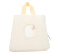 ibasenice Porta Salviette Umidificate Realizzate in Cotone con Design Ricamato e Imbottito Adatto per Viaggi e Nursery