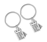 ibasenice Portachiavi Calcolatrice 2 Pezzi per Consulenti Finanziari e Commercialisti, Ciondolo Elegante per Zaini, Accessorio Regalo Laurea Settore Contabilità e Analisi Finanziaria