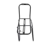 ibasenice Portapacchi Anteriore per Mountain Bike Compatibile con Freno Disco Supporto Rinforzato per Carichi Pesanti e Accessori e Trekking