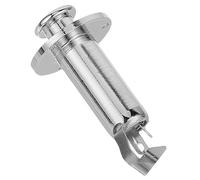 ibasenice Presa Elettronica per Chitarra Acustica Jack a Perno Terminale in Metallo Resistente, Accessorio di Uscita Stabile per Strumenti Musicali, Compatibile Chitarre Classiche e Folk