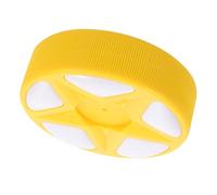 ibasenice Puck Hockey Roller Indoor e Outdoor Street Hockey Giallo Ufficiali per Allenamento e Partite Versatile e Resistente