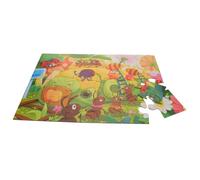 ibasenice Puzzle Educativo in Carta per Anni Gioco Didattico Prescolare con Colori Vivaci e Forme Abbinabili Stimola Osservazione e Coordinazione Manuale Regalo