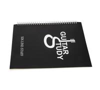 ibasenice Quaderno Musicale Per Chitarra A4 6 Linee Libro Di Spartiti Portatile in Plastica Per Pratica e Insegnamento