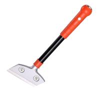 ibasenice Raschietto Pulizia Piastrelle in Alluminio Strumento Ergonomico Antiruggine per Rimuovere Colla Adesivi e Vernice Pulitore Pavimenti Portatile e Resistente
