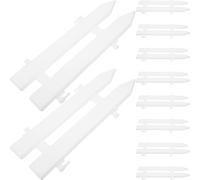 ibasenice Recinzione Paesaggistica in Plastica 10 Pezzi per Giardino, Cortile e Decorazioni Esterne