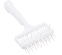 ibasenice Rullo per Pizza Bianco in Pp Buchetti per Pasta e Impasto, Utensile da Cucina Resistente e Non Deformabile, la Preparazione della Pizza la Cottura in Casa