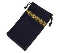 ibasenice Sacchetto Custodia Elegante e Funzionale per Carte Tarocchi in Velluto Coulisse Resistente, Borsa Portatile per Giochi Esoterici per Accessori Tarocchi