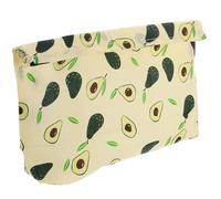 ibasenice Sacchetto per Alimenti Riutilizzabile in Cera D’api 29x27 Cm, Involucro Naturale per Frutta e Verdura, Borsa per Conserve Fresche, per Cucina Sostenibile e Spesa Ecologica