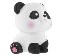 ibasenice Salvadanaio Panda in Vinile, Contenitore per Monete Liscio, Forma Carina per Risparmio e Decorazione Casa, Regalo Compleanno o Anno