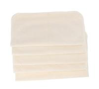 ibasenice Salviettine Umidificate Per Bambini - Confezione Da 5 Ecologiche Riutilizzabili Per Viso E Perfette Per I Bambini in Fase Di