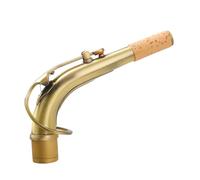ibasenice Saxophone Neck Sostituzione Ottone Antico Accessorio Per Saxofono Suono Cristallino e Tono Trasparente