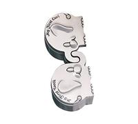 ibasenice Scatola dei Ricordi del Primo Dentino e Ricciolo in Lega di Zinco Custodia per Dentini e Riccioli del Ragazzo Ragazza Ragazza Portaricordi per Ragazzo