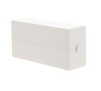 ibasenice Scatola Porta Punte per Trapano Unghie Plastica Resistente Organizer Manicure Professionale e Casa Compatta e Portatile per Nail Art e Lucidatura