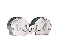 ibasenice Scatola Porta-ricordi a Forma di Animale per Ragazzo Ragazza Scatola per Riccioli e Dentini My First Curl And Tooth Regalo per Shower o Compleanno