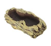 ibasenice Scatola Vaso di Fiori succulenti in Cemento Grandi fioriere da Esterno Vaso fioriera Vaso di Fiori d'Epoca fioriera in Legno Vaso Bonsai Light Brown